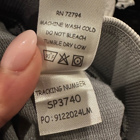 Designer From Denny’s! Little Mish Gray Kids Matching Set with Smiley Faces - Picture 6 of 15